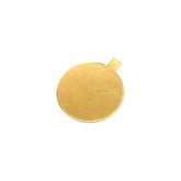 Gold Single Piece Cake Board